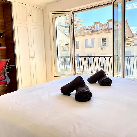 Appartement Stylish Gem, Terrace, Parking, 100m To Croisette Cannes
