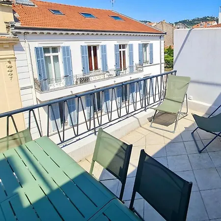 Appartement Stylish Gem, Terrace, Parking, 100m To Croisette *